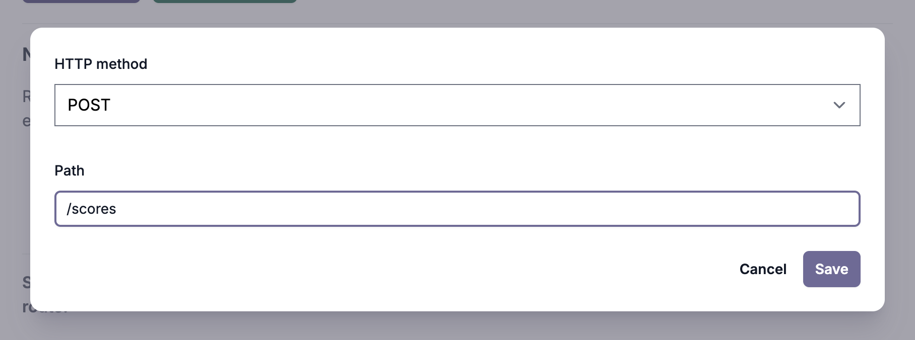 Step 3 Add a route to save scores (1)