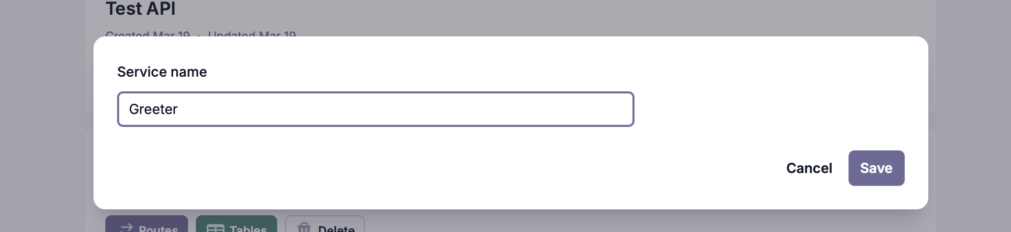 Step 1 Set up the custom service (2)