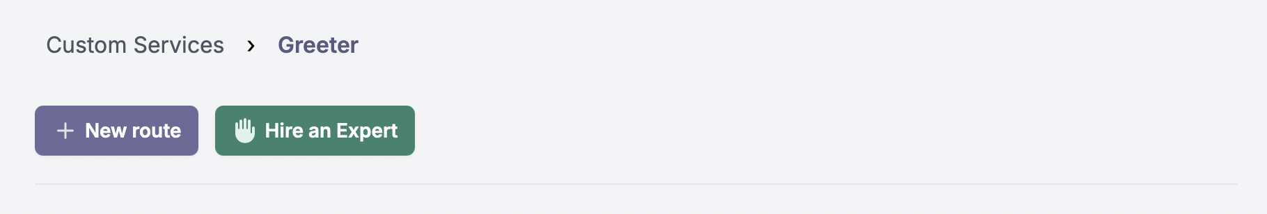 Step 1 Set up the custom service (3)